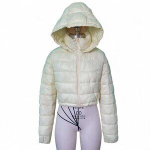 NWOT Zara Cropped Puffer Jacket REF: 3427/741